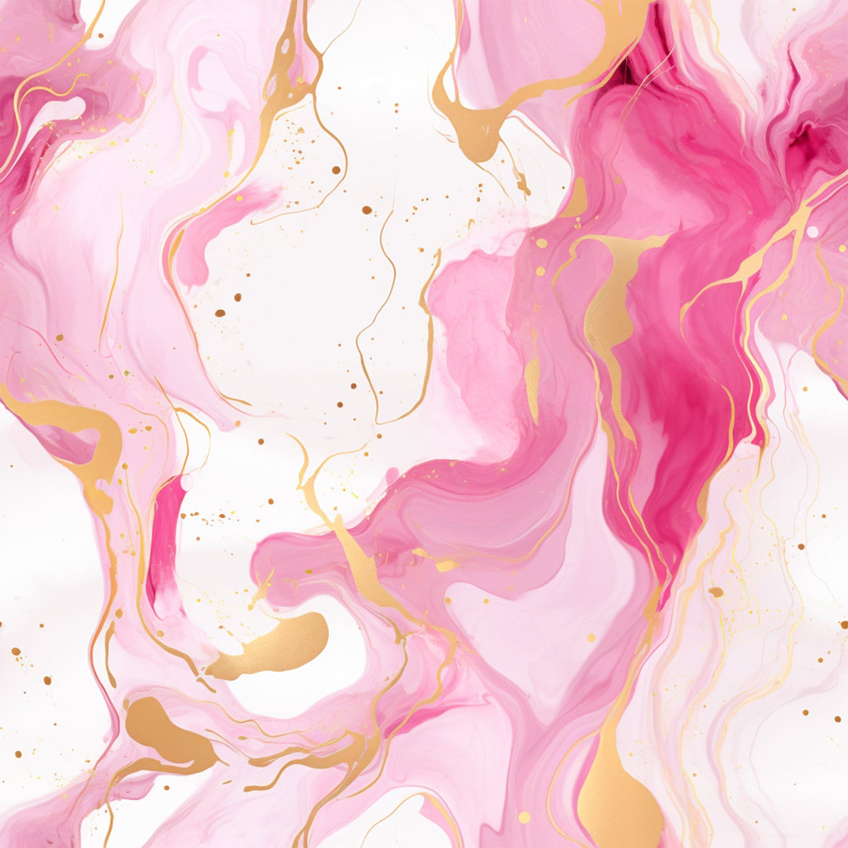 Gilded Rose Quartz Pattern 8 Fleece Fabric