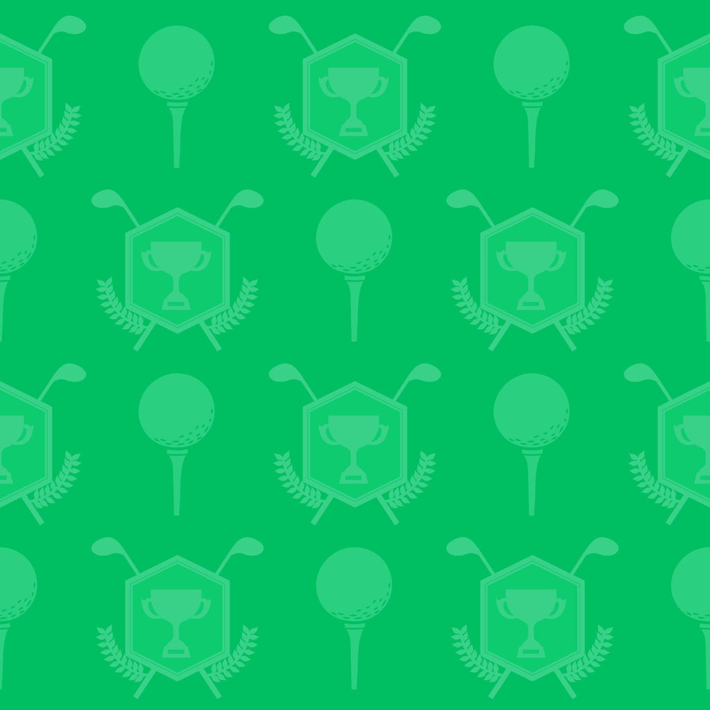 Tee Time Pattern 7 Fleece Fabric