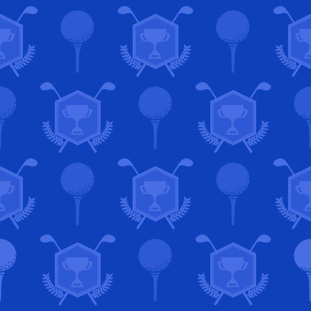 Tee Time Pattern 9 Fleece Fabric