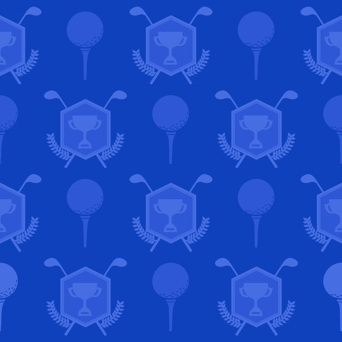 Tee Time Pattern 9 Fleece Fabric