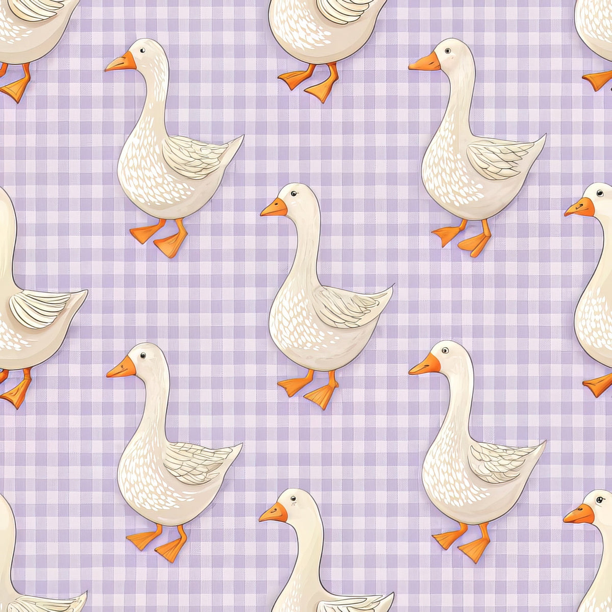 Gosling Plaid Pattern 10 Fleece Fabric