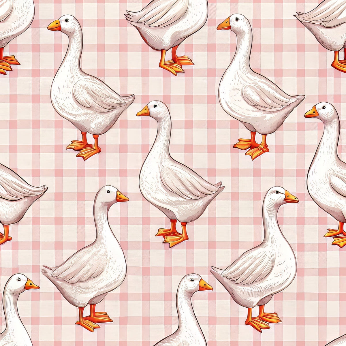 Gosling Plaid Pattern 12 Fleece Fabric