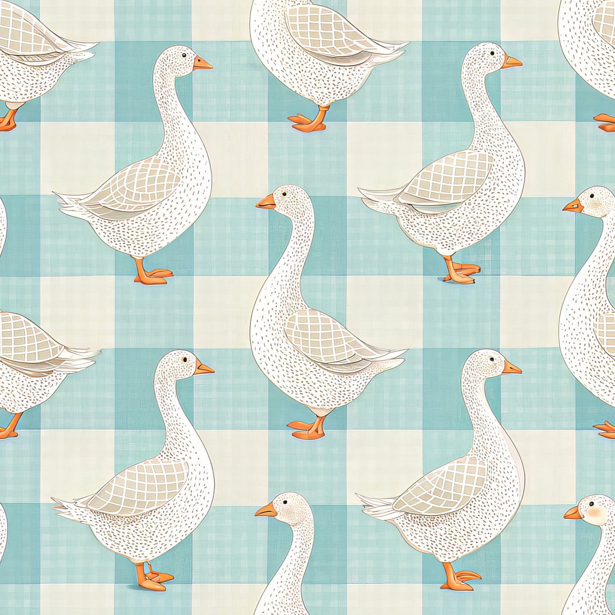 Gosling Plaid Pattern 14 Fleece Fabric