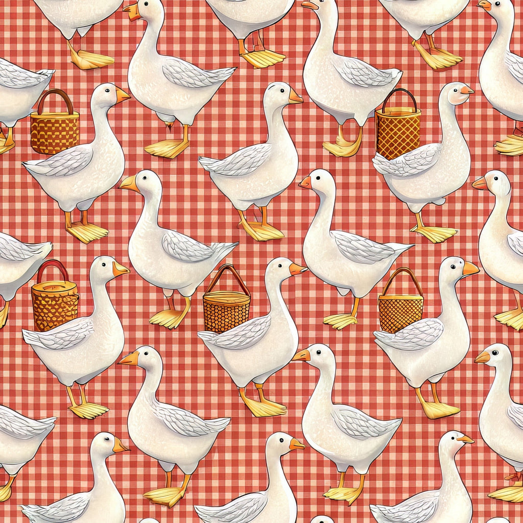 Gosling Plaid Pattern 2 Fleece Fabric