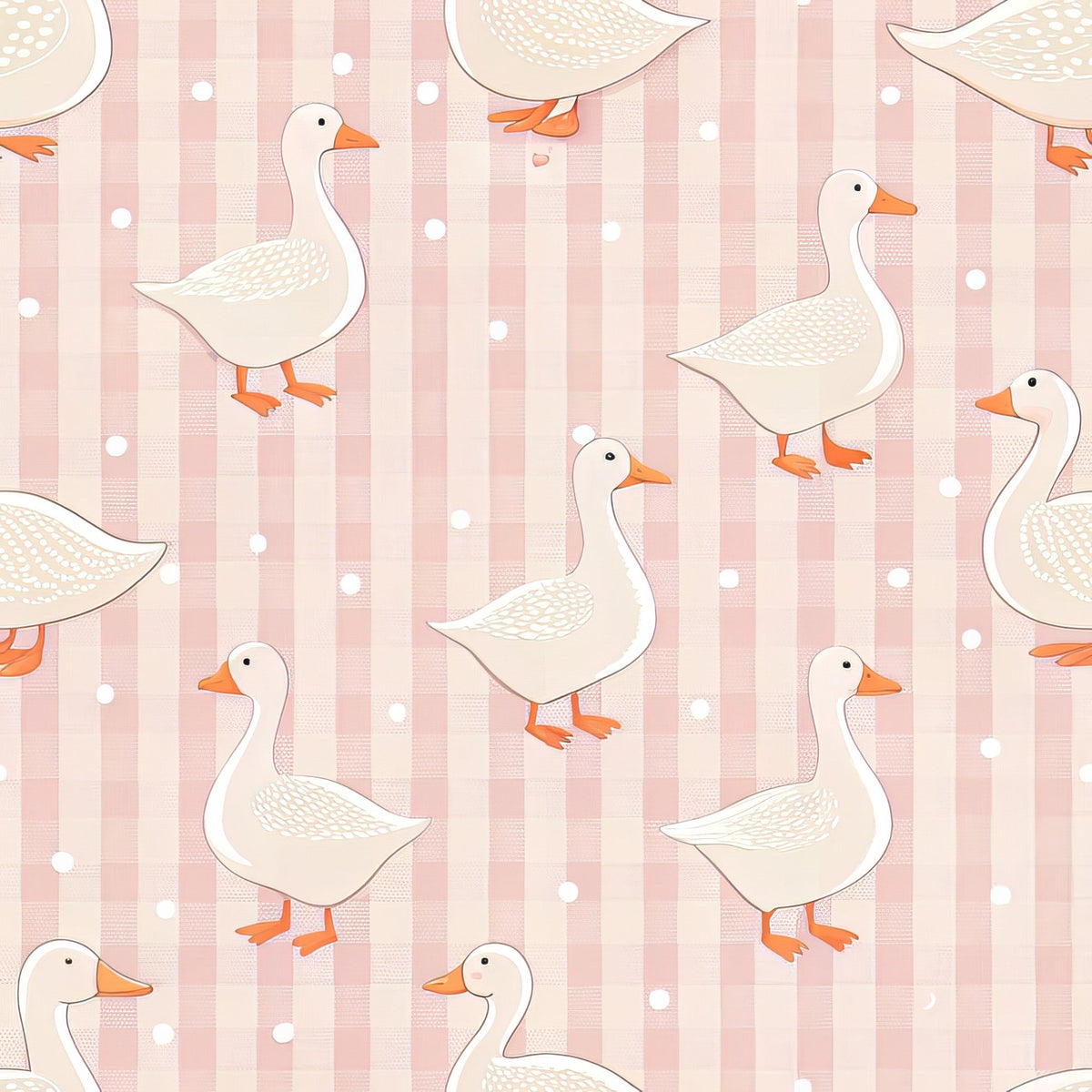 Gosling Plaid Pattern 4 Fleece Fabric