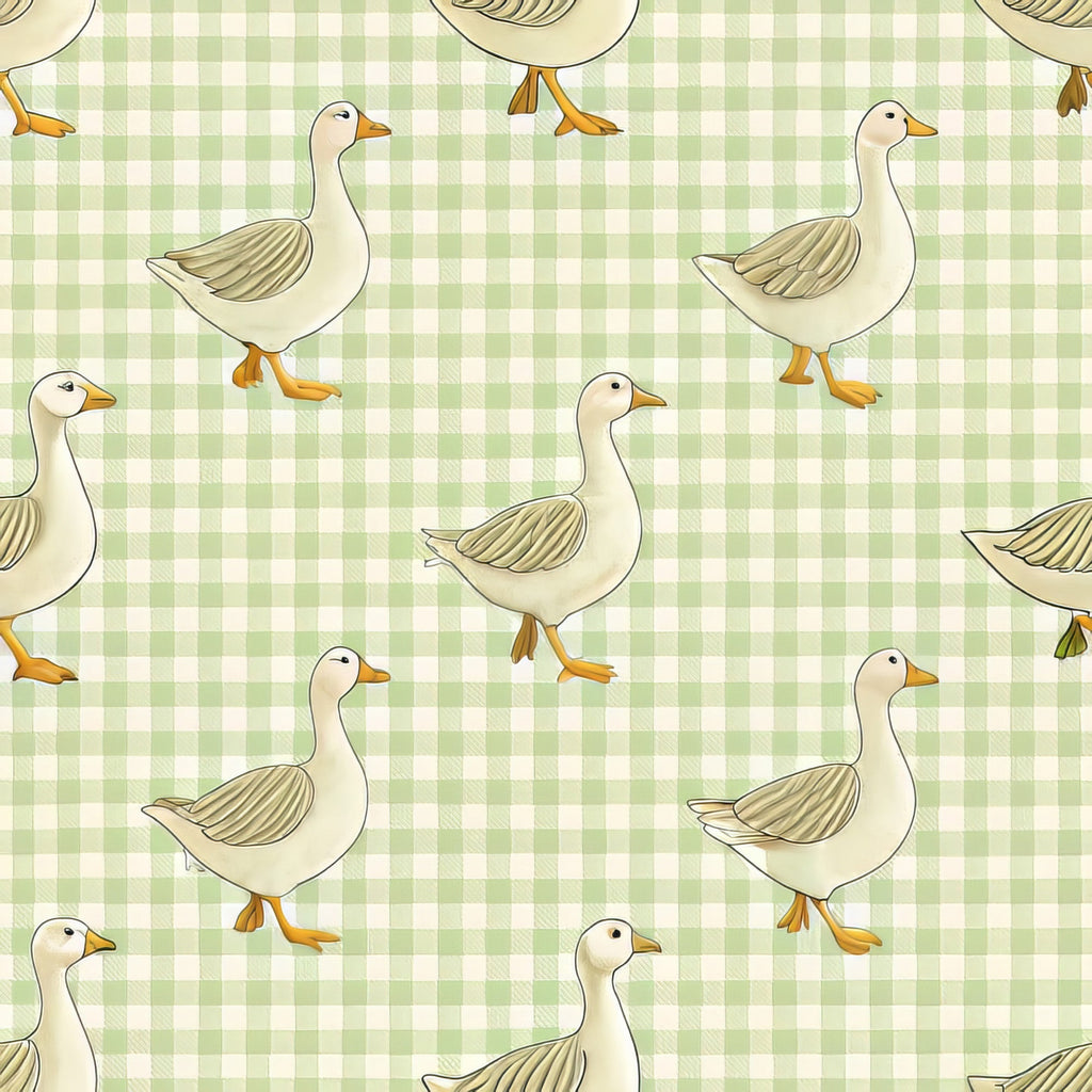 Gosling Plaid Pattern 5 Fleece Fabric