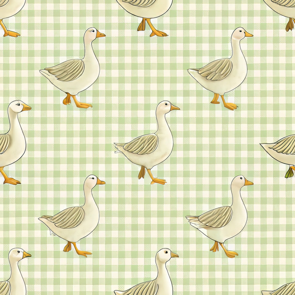 Gosling Plaid Pattern 5 Fleece Fabric