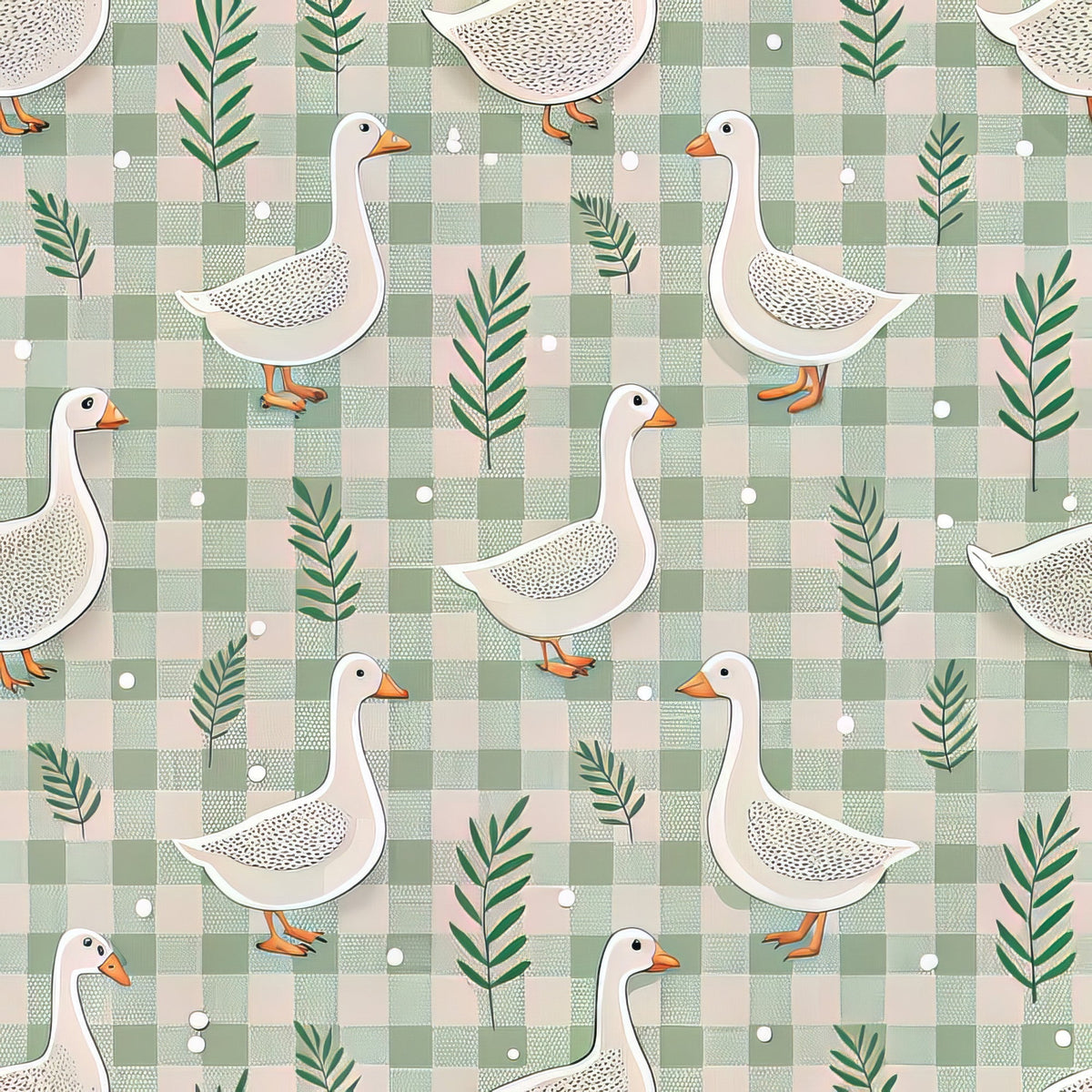 Gosling Plaid Pattern 6 Fleece Fabric