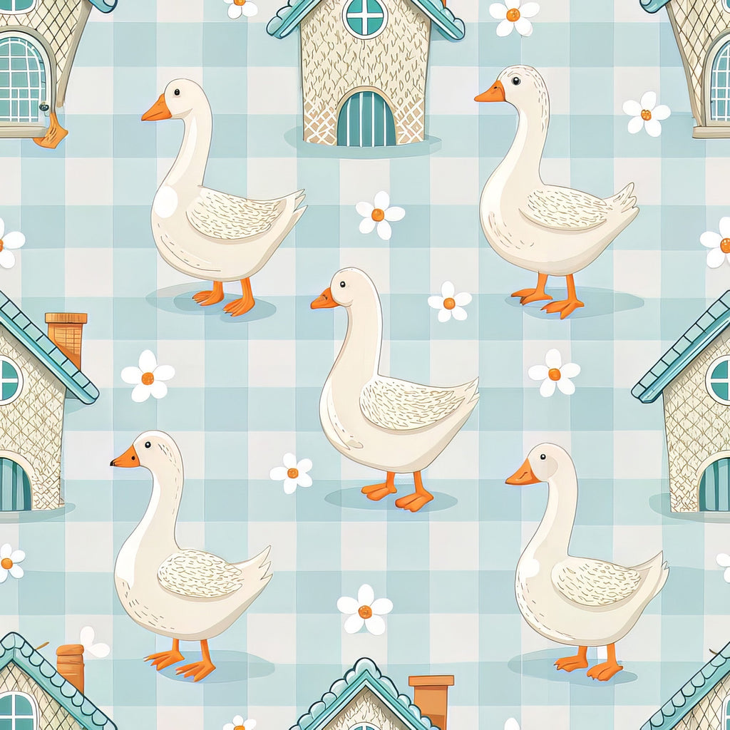 Gosling Plaid Pattern 8 Fleece Fabric
