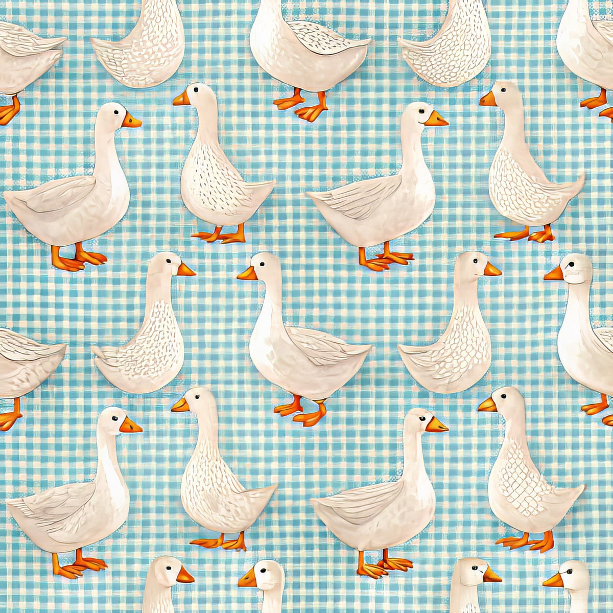 Gosling Plaid Pattern 9 Fleece Fabric