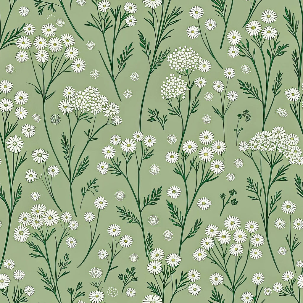 Sage Homestead Pattern 1 Fleece Fabric