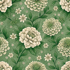Sage Homestead Pattern 13 Fleece Fabric