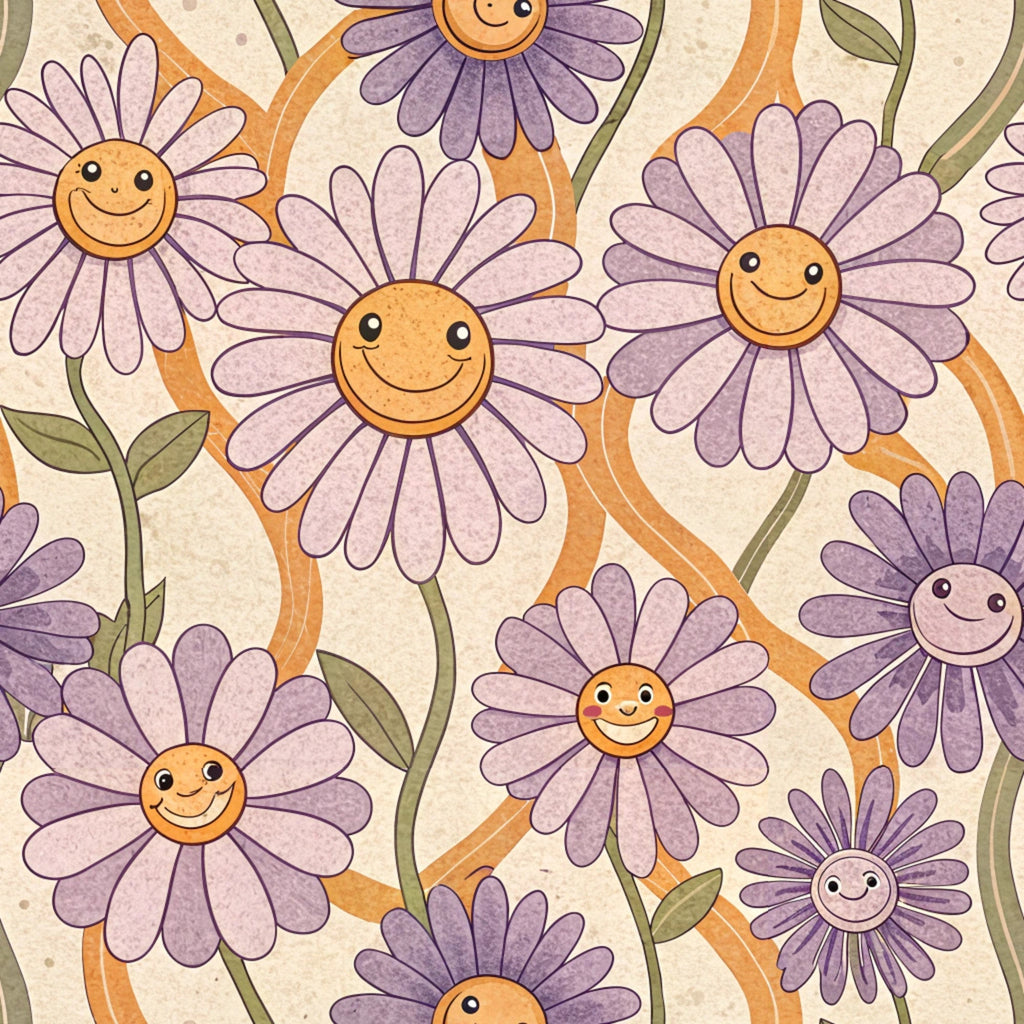 Lavender Lattice Pattern 10 Fleece Fabric
