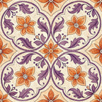 Lavender Lattice Pattern 12 Fleece Fabric