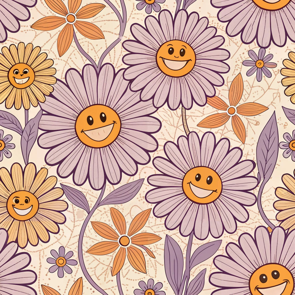 Lavender Lattice Pattern 9 Fleece Fabric