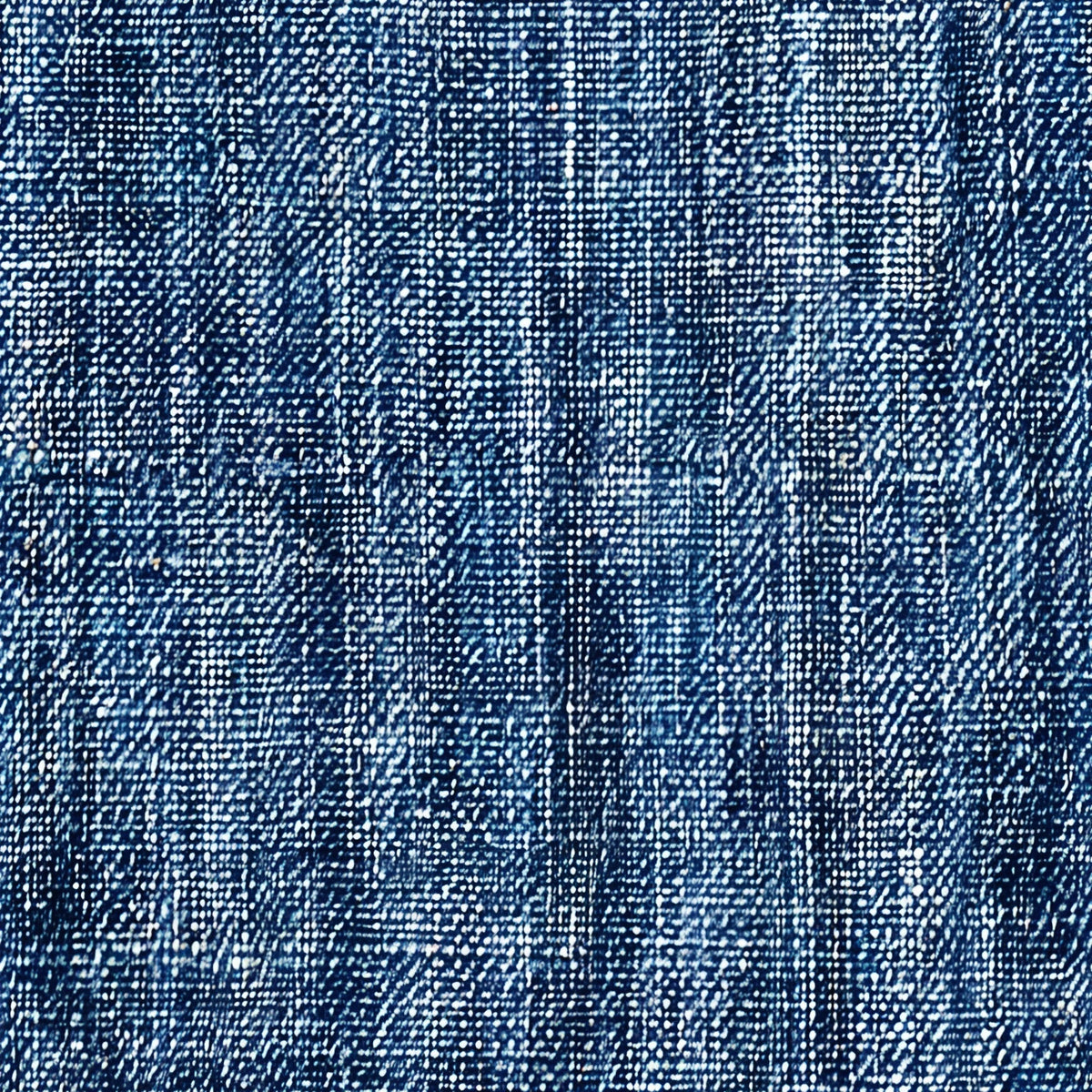 Indigo Weave Pattern 15 Fleece Fabric