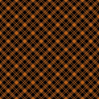 orange, black, plaid pattern, diagonal stripes, checkered design, geometric pattern, halloween colors, autumn themed,, fabric panel, seasonal fabric, crosshatch pattern, tartan style, repetitive design, craft fabric, sewing material, holiday fabric, orange and black stripes