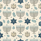 Festival of Lights Pattern 13 Fleece Fabric