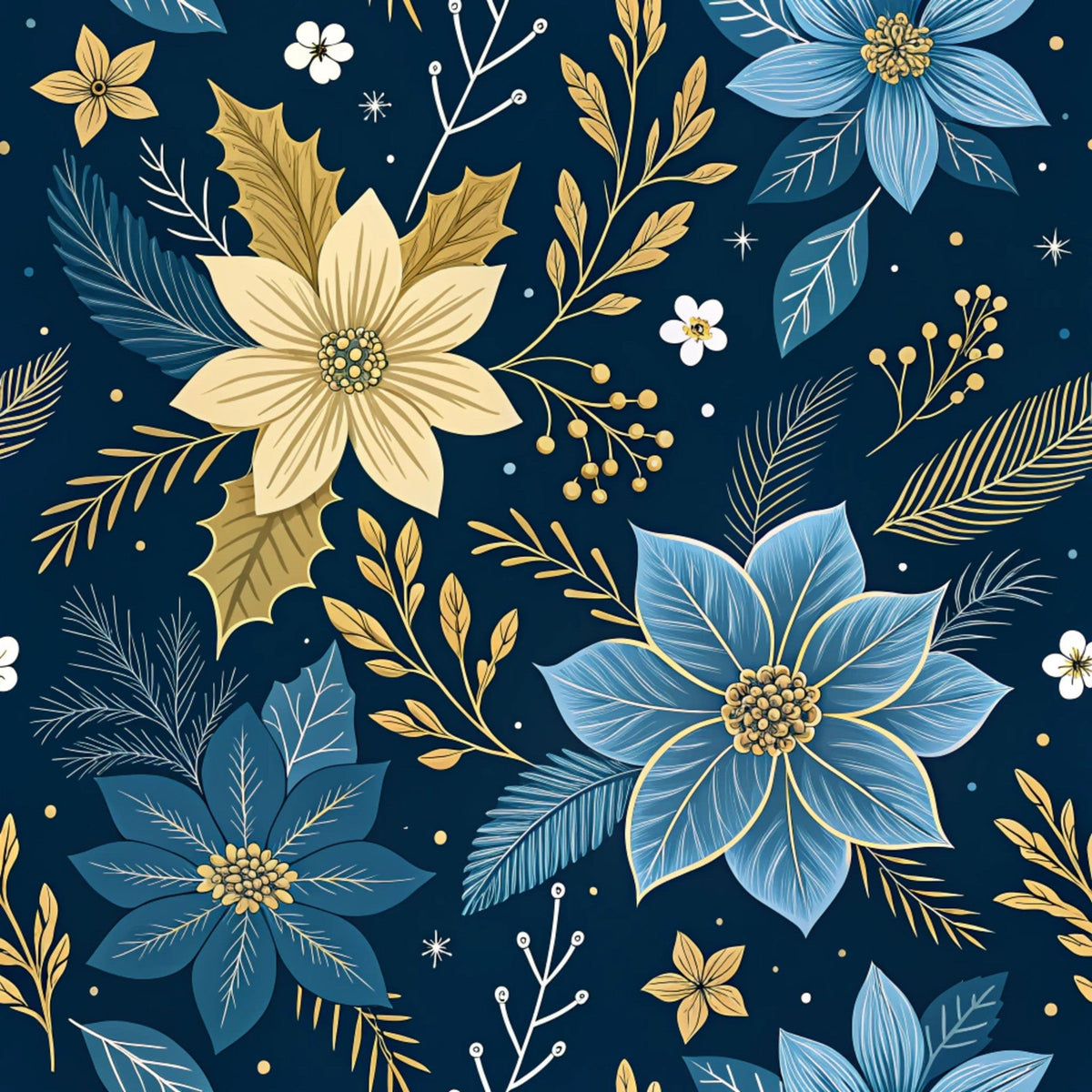 Festival of Lights Pattern 17 Fleece Fabric