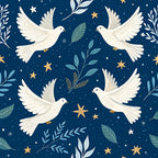 Festival of Lights Pattern 28 Fleece Fabric