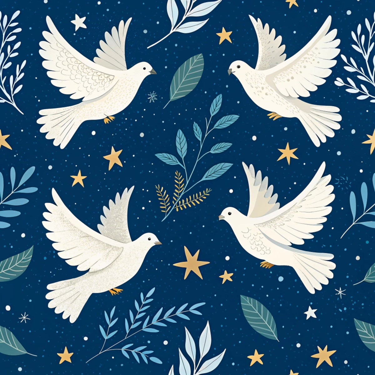 Festival of Lights Pattern 28 Fleece Fabric