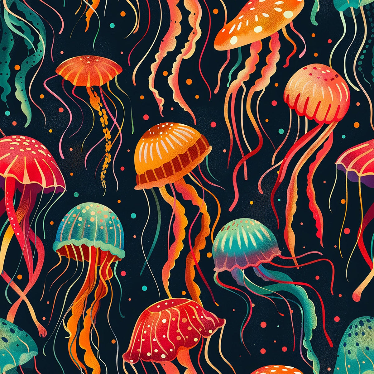 Ocean Drifters Pattern 2 Fleece Fabric