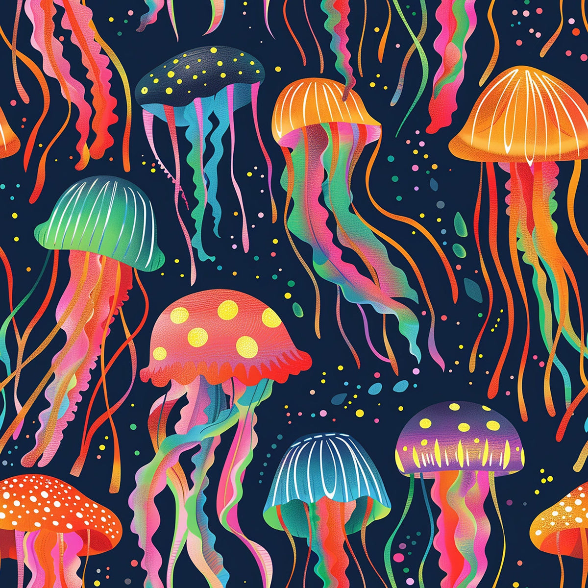 Ocean Drifters Pattern 4 Fleece Fabric