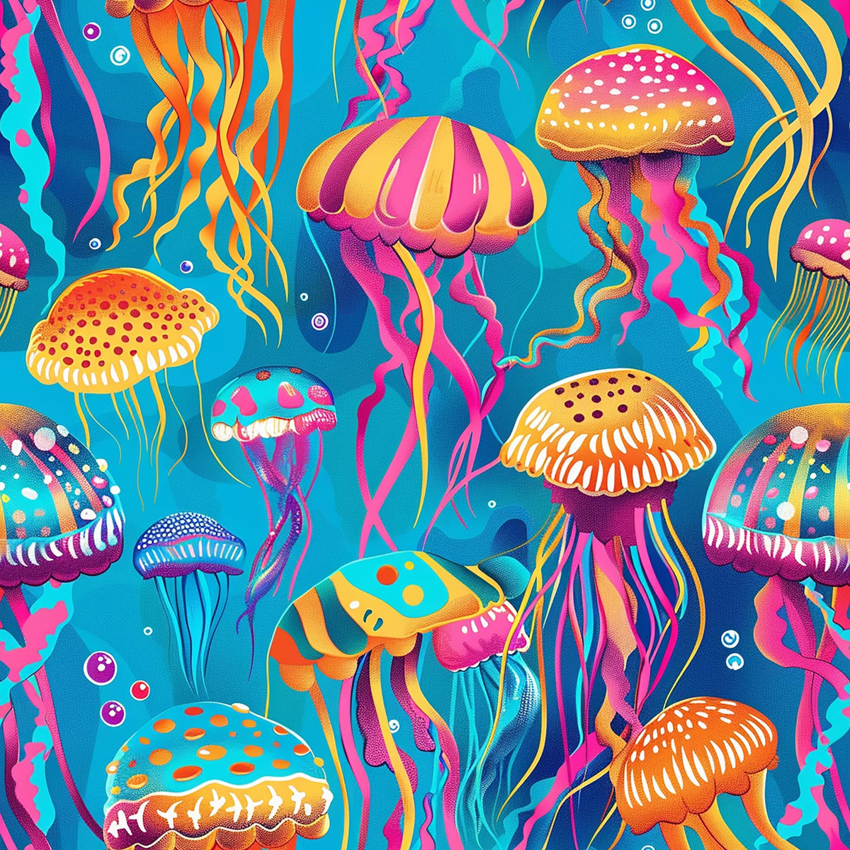Ocean Drifters Pattern 7 Fleece Fabric