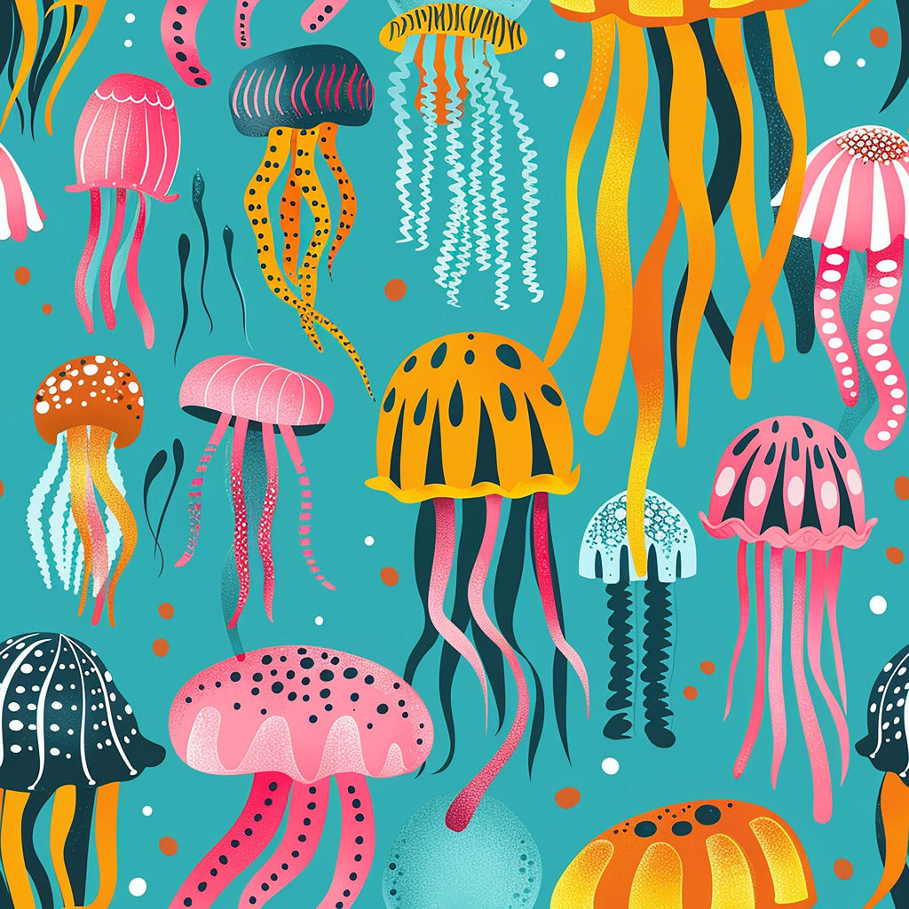 Ocean Drifters Pattern 8 Fleece Fabric