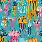 Ocean Drifters Pattern 8 Fleece Fabric