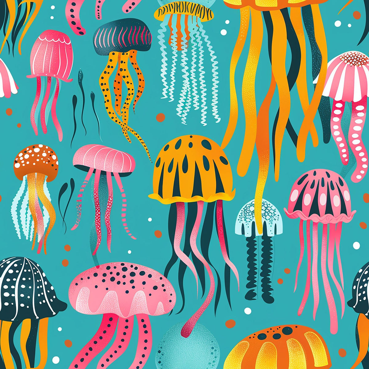 Ocean Drifters Pattern 8 Fleece Fabric