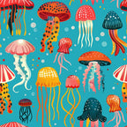 Ocean Drifters Pattern 9 Fleece Fabric