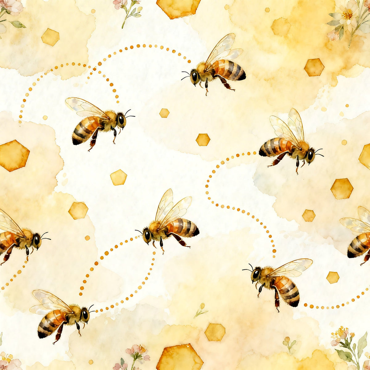 Nectar Meadow Pattern 12 Fleece Fabric