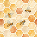 Nectar Meadow Pattern 2 Fleece Fabric