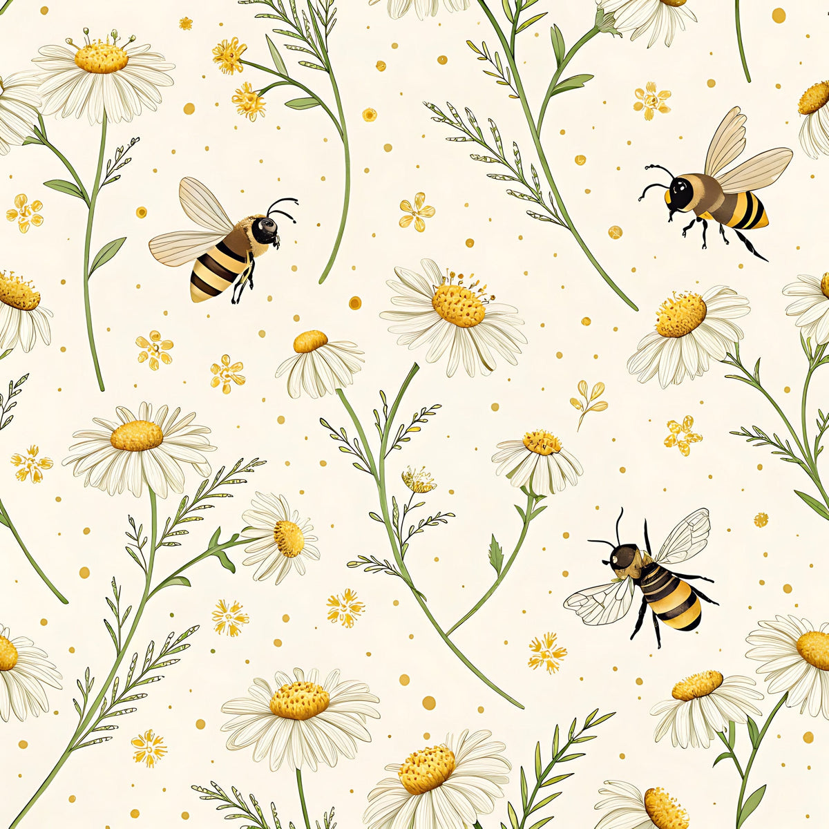 Nectar Meadow Pattern 22 Fleece Fabric