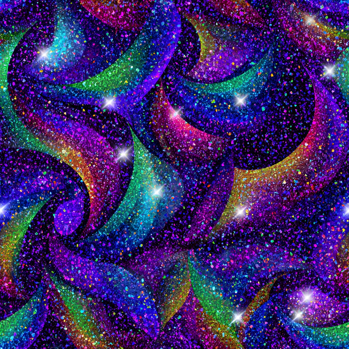 Galaxy Glaze Pattern 13 Fleece Fabric