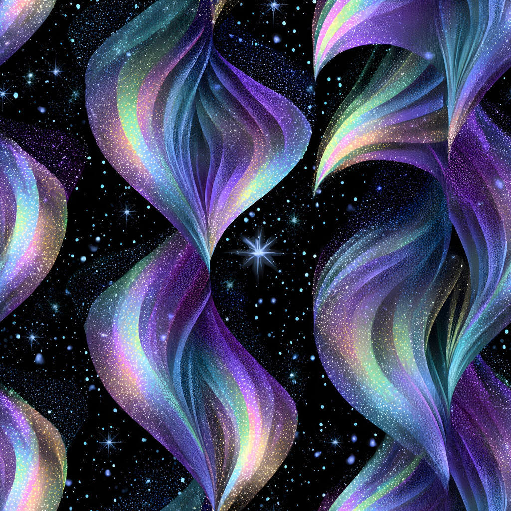 Galaxy Glaze Pattern 17 Fleece Fabric