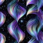 Galaxy Glaze Pattern 17 Fleece Fabric