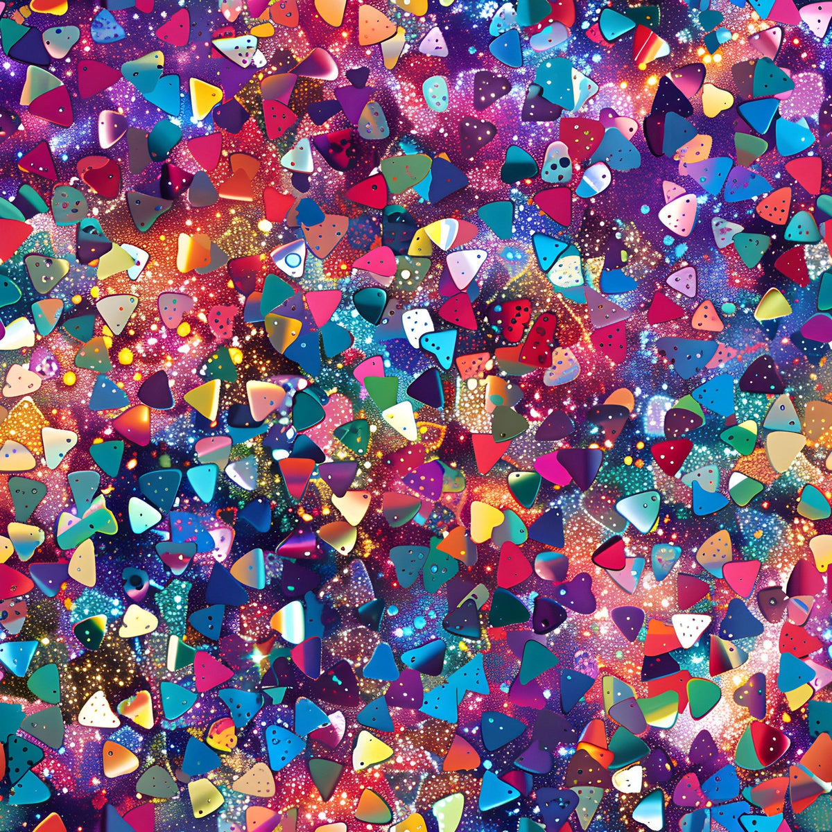 Galaxy Glaze Pattern 23 Fleece Fabric