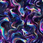 Galaxy Glaze Pattern 4 Fleece Fabric