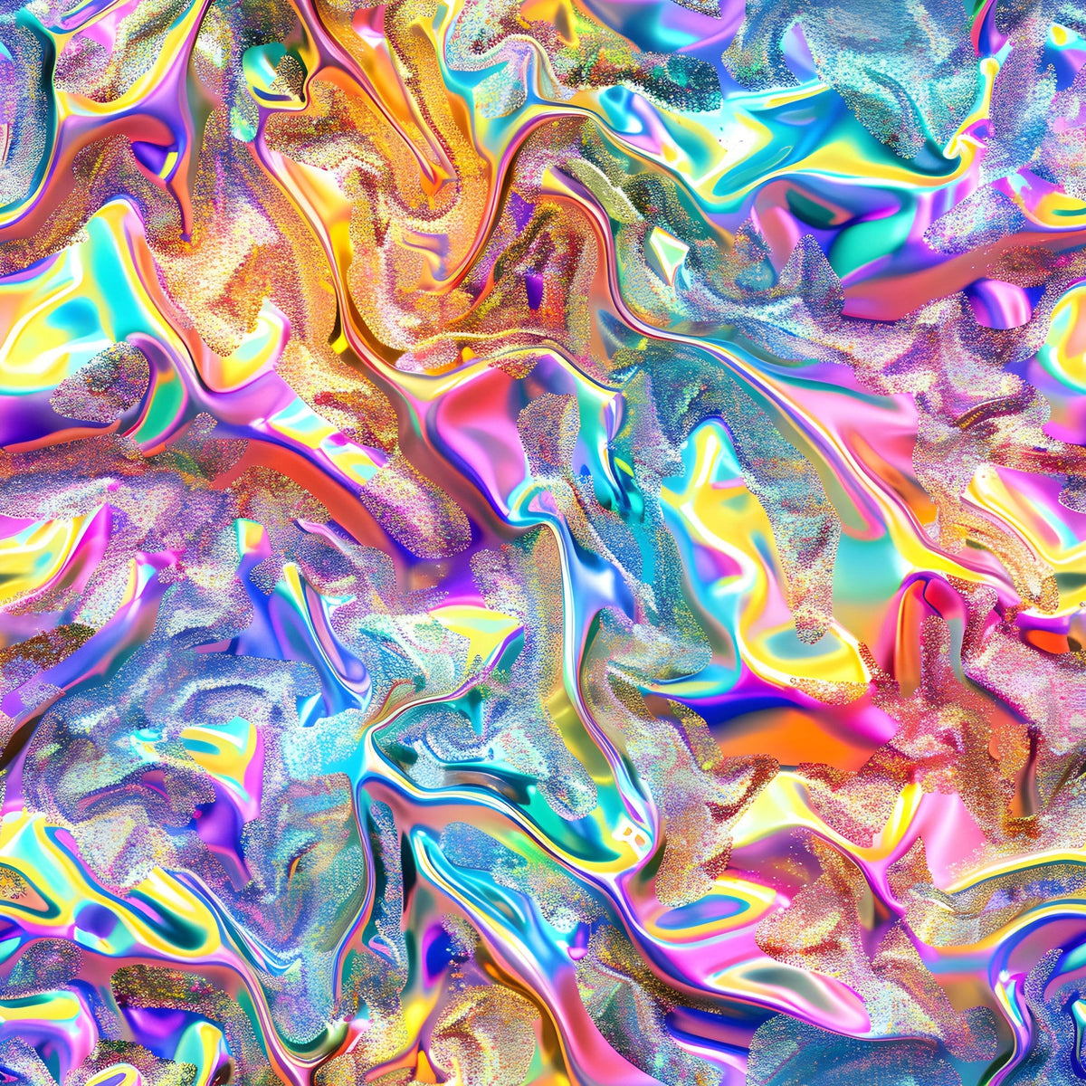 Galaxy Glaze Pattern 5 Fleece Fabric