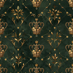 Gilded Regalia Pattern 4 Fleece Fabric