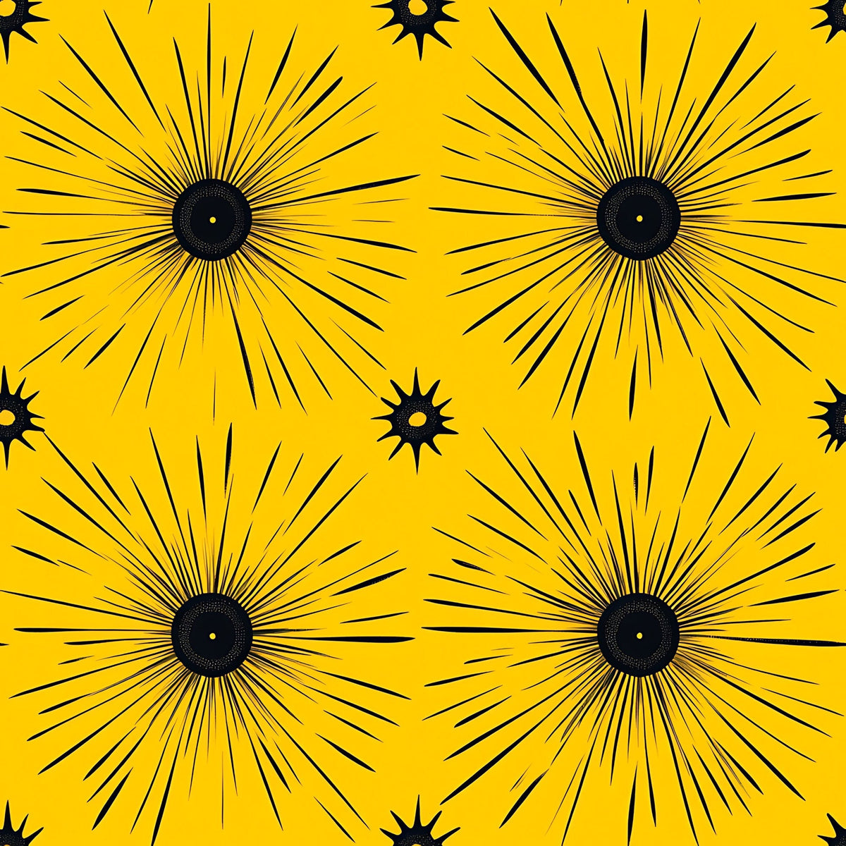 Dandelion Sparklers Pattern 11 Fleece Fabric