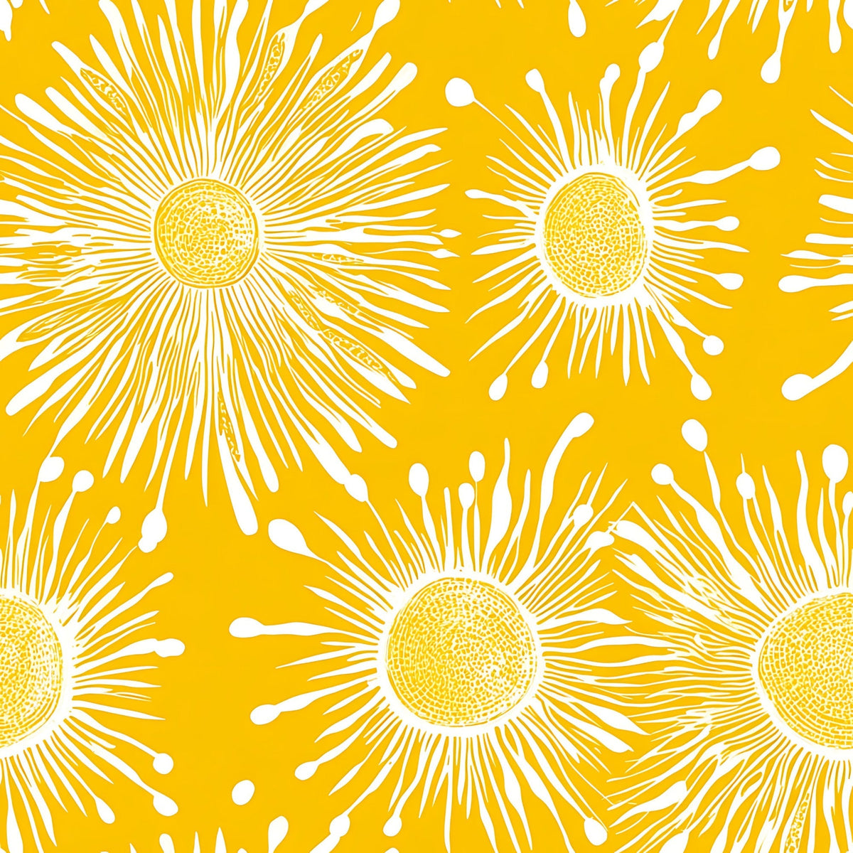 Dandelion Sparklers Pattern 14 Fleece Fabric