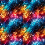 Liquid Prism Pattern 11 Fleece Fabric
