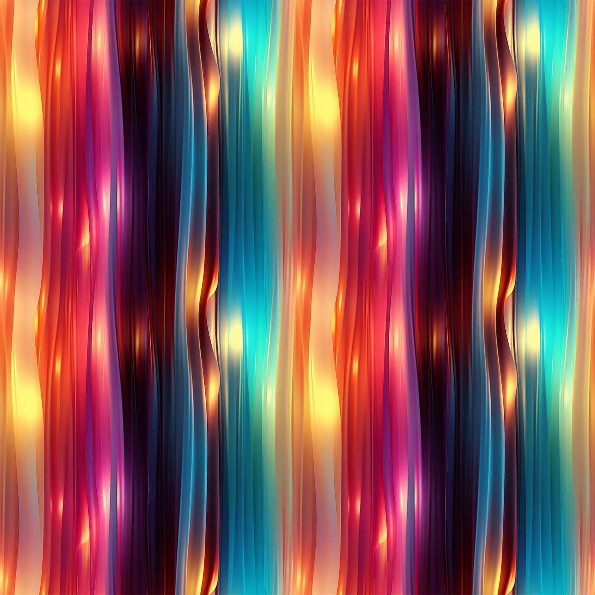 Liquid Prism Pattern 12 Fleece Fabric