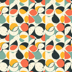 Atomic Diamonds Pattern 1 Fleece Fabric