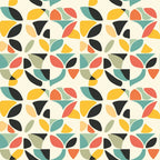 Atomic Diamonds Pattern 5 Fleece Fabric