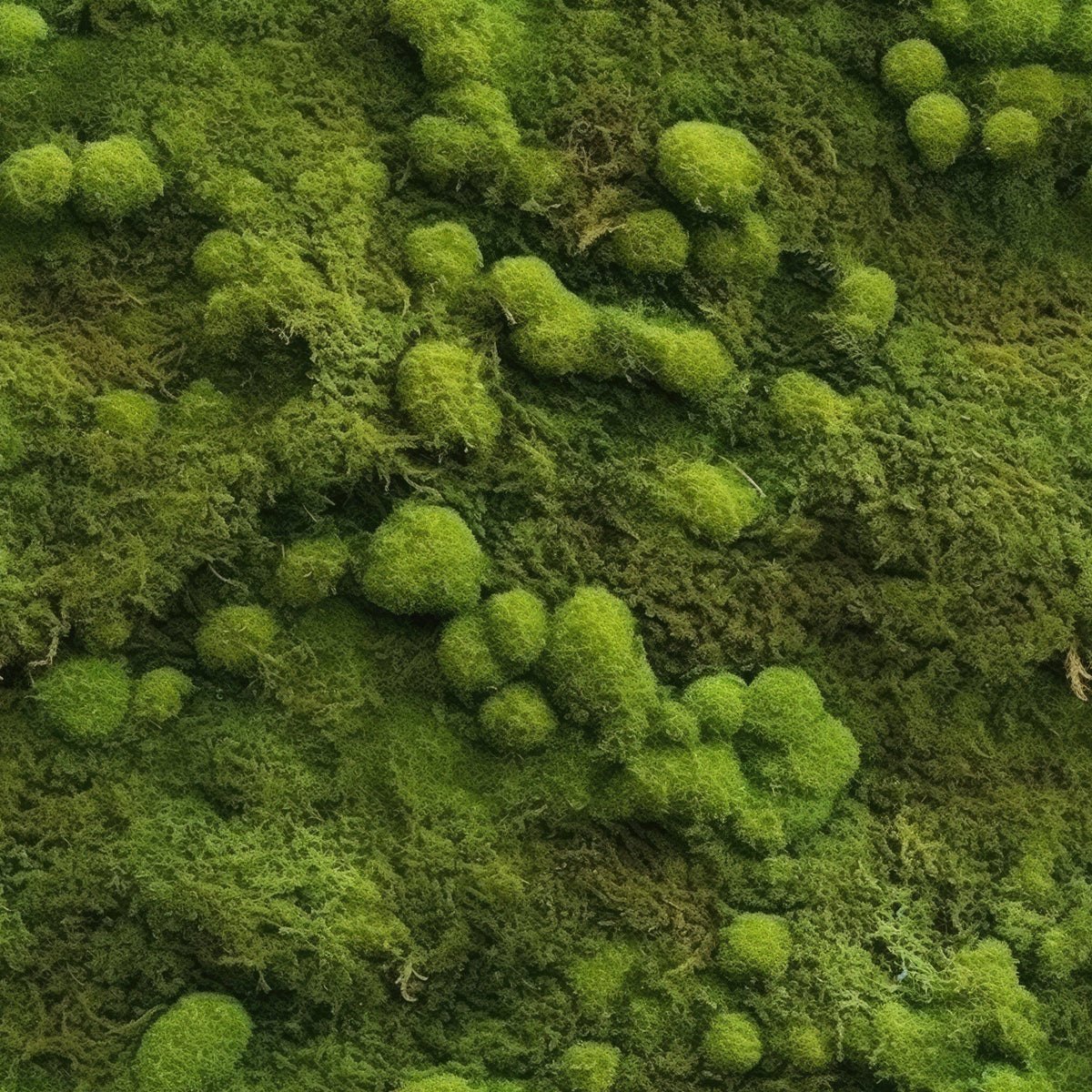 Moss Textures Pattern 10 Fleece Fabric