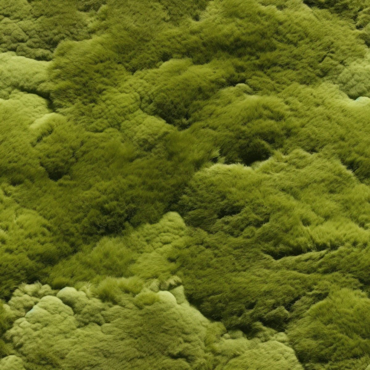Moss Textures Pattern 9 Fleece Fabric